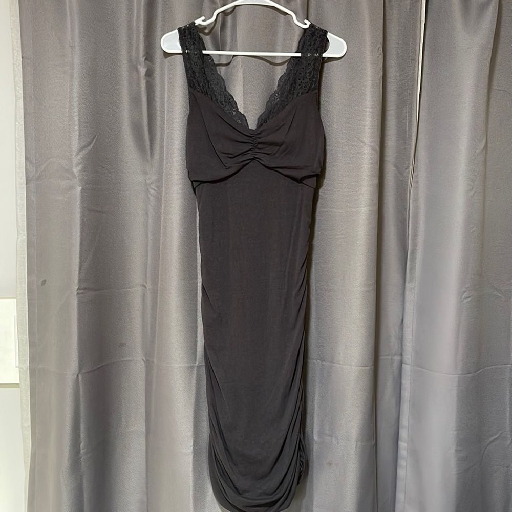 Express Gray Bodycon Dress Size Medium